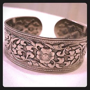 Thai Silver Bracelet Cuff